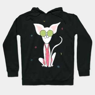 80s Sphynx Cat Hoodie